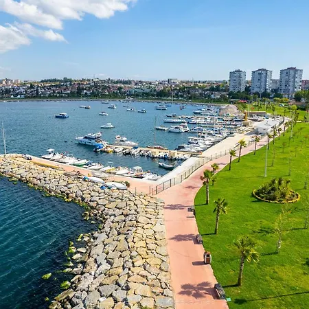 דירה Дуплекс 3 Спальни, 1 Гостиная, Камин И Терраса Darıca